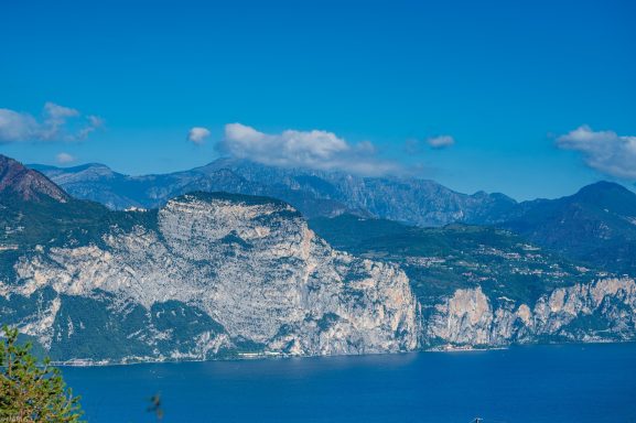 Blick auf Campione del Garda