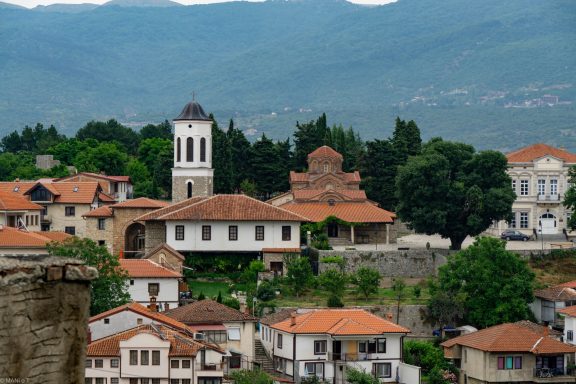 Ohrid, am Ohridsee