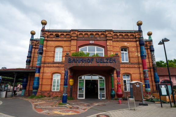Hundertwasser-Bahnhof Uelzen.